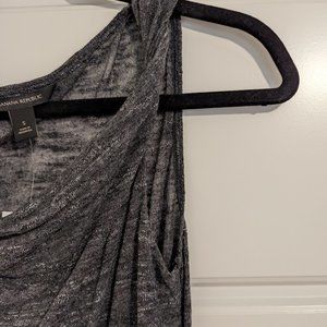 Grey Banana Republic Tank with Cowl Neck, Size S